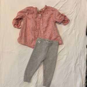 Baby girl outfit from Zara